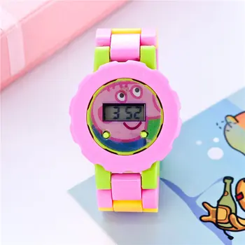 Building Block Children's Watch Puzzle Cartoon Children Digital Electronic Clock Boy Girl Kids Wrist Watches Child Gift Number H
Building Block Children's Watch Puzzle Cartoon Children Digital Electronic Clock Boy Girl Kids Wrist Watches Child Gift Number H