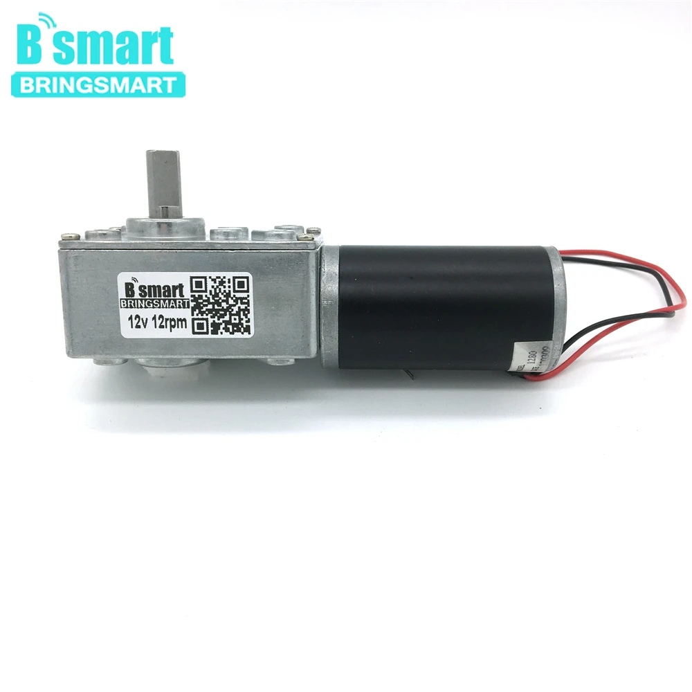 Bringsmart DC Worm Geared Motor A58SW31ZY 12v Low Speed Reducer 7-470rpm High Torque With Micro Motor Self-lock Gearbox
Bringsmart DC Worm Geared Motor A58SW31ZY 12v Low Speed Reducer 7-470rpm High Torque With Micro Motor Self-lock Gearbox