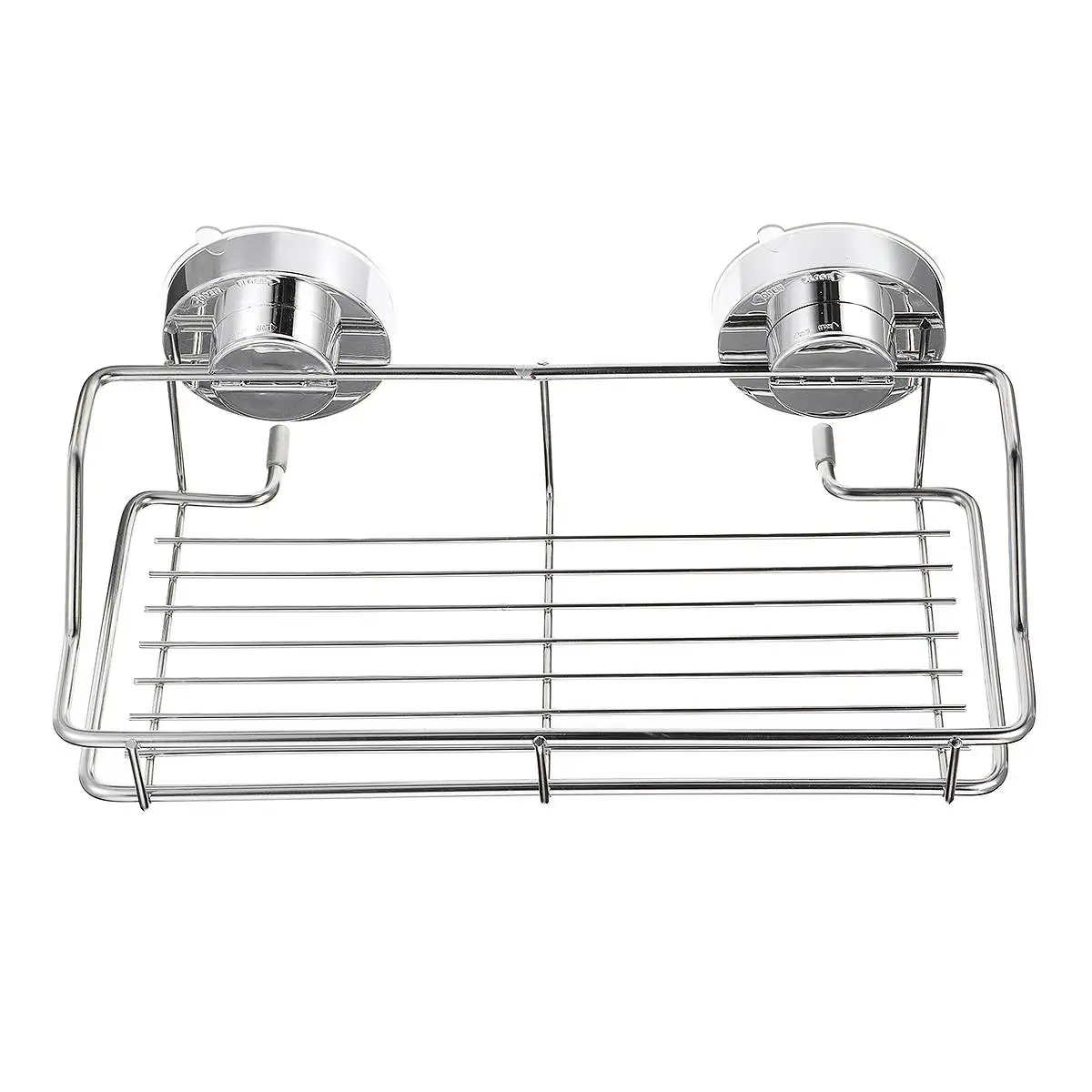 35x14x10cm Stainless Steel Sucker Bathroom Shower Organizer Shelf Wall Vacuum Suction Cup Sponges Basket Soap Towel Holder
35x14x10cm Stainless Steel Sucker Bathroom Shower Organizer Shelf Wall Vacuum Suction Cup Sponges Basket Soap Towel Holder