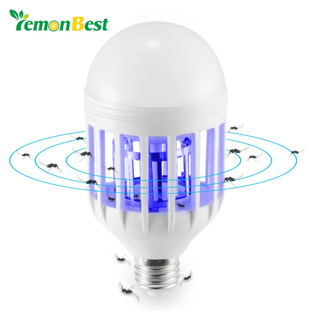 E27 LED Electric Mosquito Killer Lamp Anti Wasp Pest Insect Fly 2 Modes Electric Trap Light Insect Killer Lamp 220V Standard
E27 LED Electric Mosquito Killer Lamp Anti Wasp Pest Insect Fly 2 Modes Electric Trap Light Insect Killer Lamp 220V Standard