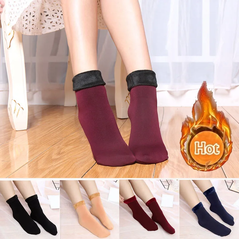Thickening Cashmere Snow Socks Men Women Unisex Autumn Winter Warm Velvet Solid Casual Thermal Keep Soft Hot Sleeping Socks
Thickening Cashmere Snow Socks Men Women Unisex Autumn Winter Warm Velvet Solid Casual Thermal Keep Soft Hot Sleeping Socks