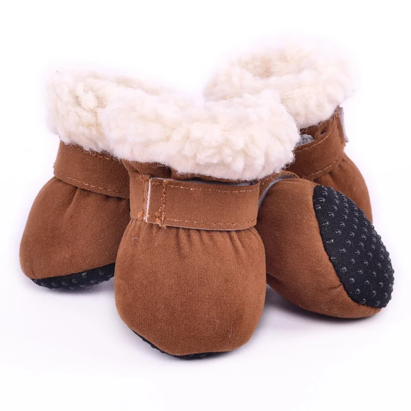 New Lovely Pet Snow Dog Boots Casual Dog Shoes Pet Slip-resistant Waterproof Shoes For Dog 4 Pcs/Sets
New Lovely Pet Snow Dog Boots Casual Dog Shoes Pet Slip-resistant Waterproof Shoes For Dog 4 Pcs/Sets