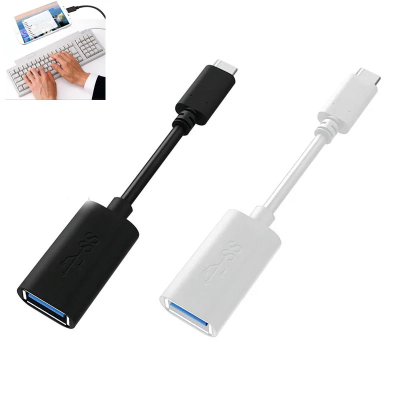 New Type C OTG Cable Adapter Type-C Male To USB A Female Converter Fast Charging Data Cable Cord for Huawei Letv for Macbook USB
New Type C OTG Cable Adapter Type-C Male To USB A Female Converter Fast Charging Data Cable Cord for Huawei Letv for Macbook USB