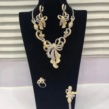GODKI Trendy 4pcs Wedding Necklace Earring Set For Women Full Cubic Zircon Bridal Jewelry Sets pendientes mujer moda 2019
GODKI Trendy 4pcs Wedding Necklace Earring Set For Women Full Cubic Zircon Bridal Jewelry Sets pendientes mujer moda 2019