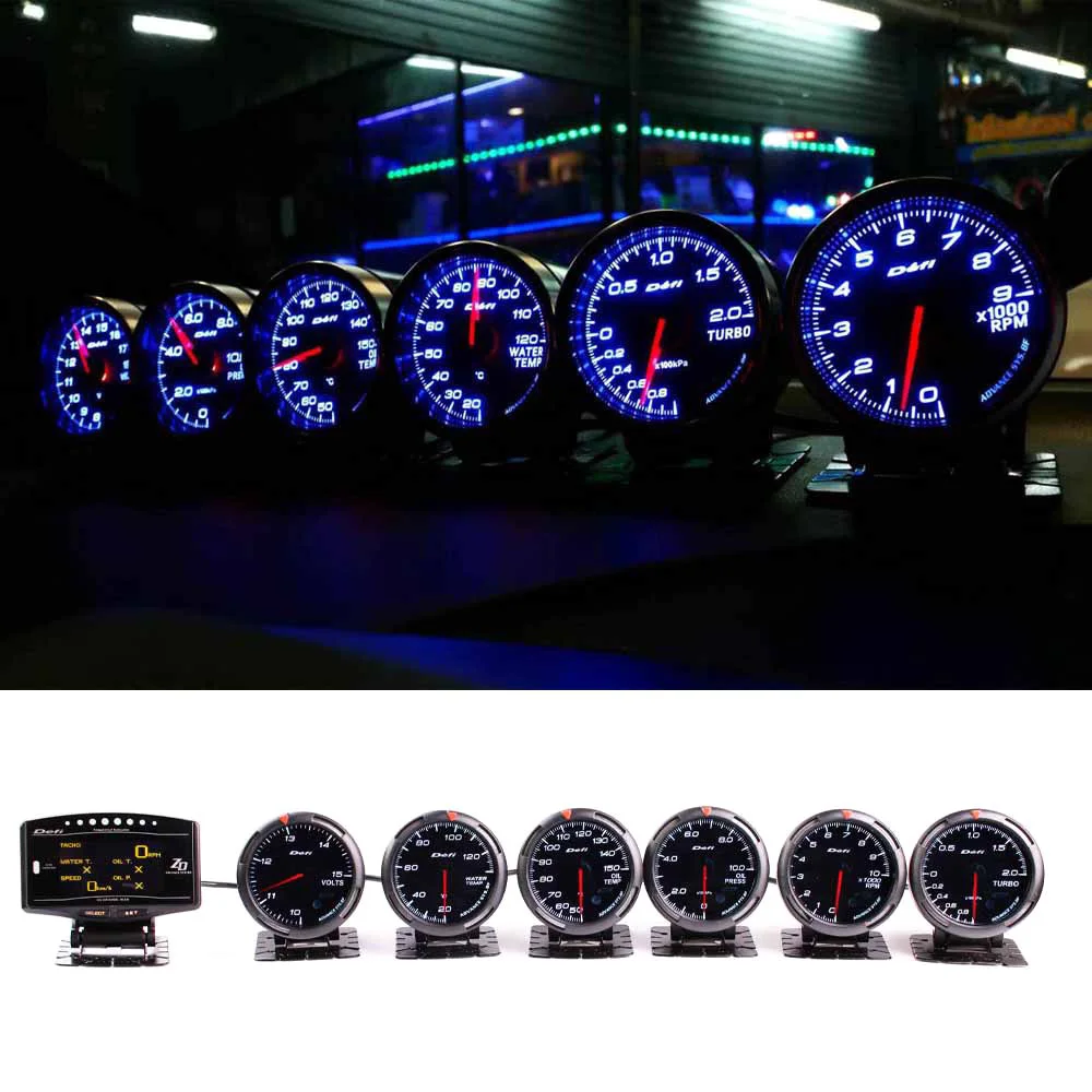 Universal Advance System Daisy Chain BF Auto Gauges with 6x ZD Daisy Chain Gauges Tachometer RPM Turbo Boost Car Racing DK019
Universal Advance System Daisy Chain BF Auto Gauges with 6x ZD Daisy Chain Gauges Tachometer RPM Turbo Boost Car Racing DK019