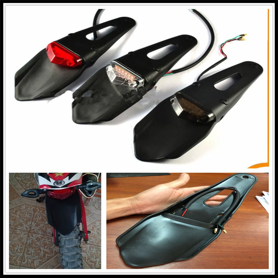 new Motorcycle pitbike Fender Mudguard Brake Stop Rear Tail Light Taillight lamp for HONDA XR400MOTARD CRF250L M CRF1000L
new Motorcycle pitbike Fender Mudguard Brake Stop Rear Tail Light Taillight lamp for HONDA XR400MOTARD CRF250L M CRF1000L
