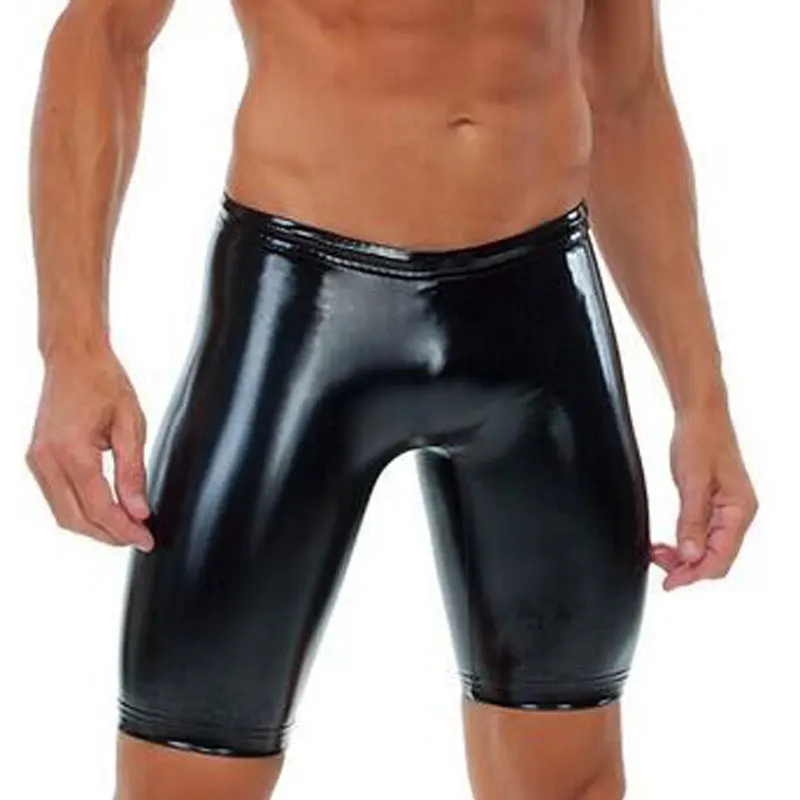 Sexy Men Plus Size Wild PVC Faux Leather Hot Shorts Stage Boxer Wetlook Clubwear Jockstrap Fetish Gay Wear Erotic lingerie F18
Sexy Men Plus Size Wild PVC Faux Leather Hot Shorts Stage Boxer Wetlook Clubwear Jockstrap Fetish Gay Wear Erotic lingerie F18