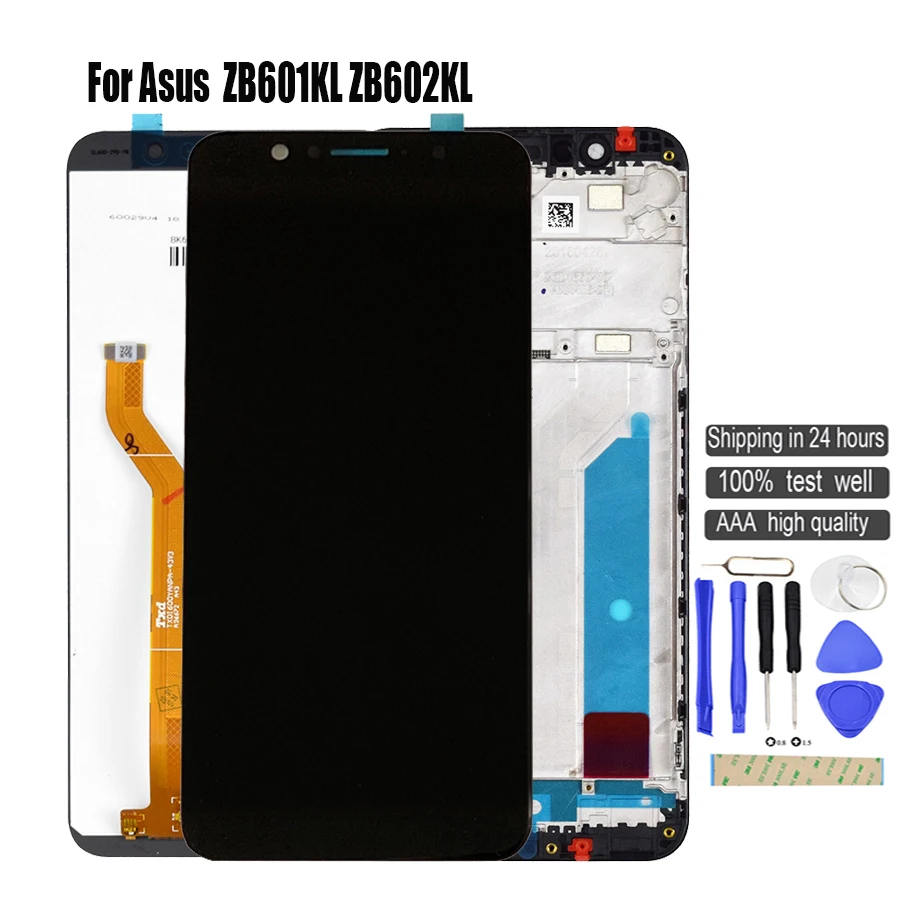 New 5.99"LCD Display For Asus ZenFone Max Pro (M1) ZB601KL ZB602KL Touch panel glass Screen Digitizer assembly+Frame
New 5.99"LCD Display For Asus ZenFone Max Pro (M1) ZB601KL ZB602KL Touch panel glass Screen Digitizer assembly+Frame