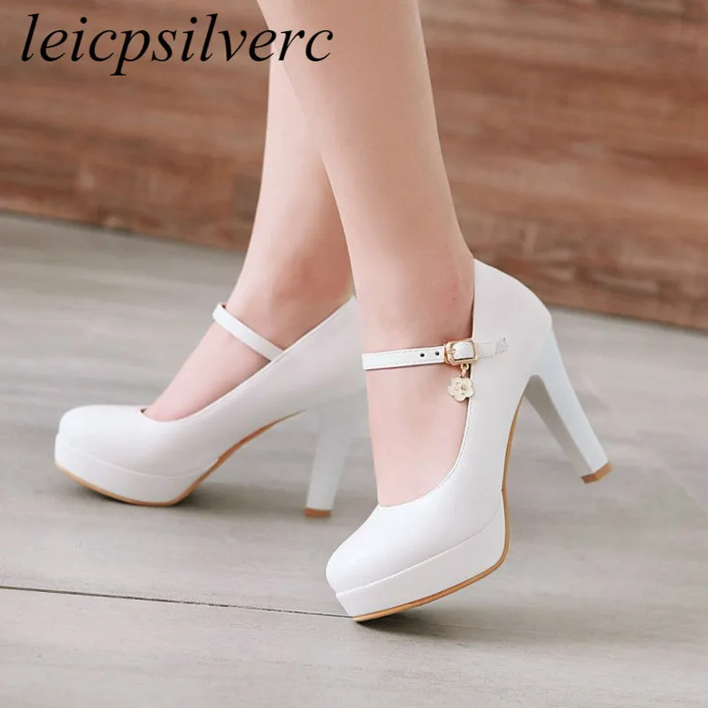Women's Pumps Shoes Super High Heel Pu Buckle Platform 2018 Spring Autumn Sexy New Fashion Casual Wedding Party Black White Pink
Women's Pumps Shoes Super High Heel Pu Buckle Platform 2018 Spring Autumn Sexy New Fashion Casual Wedding Party Black White Pink