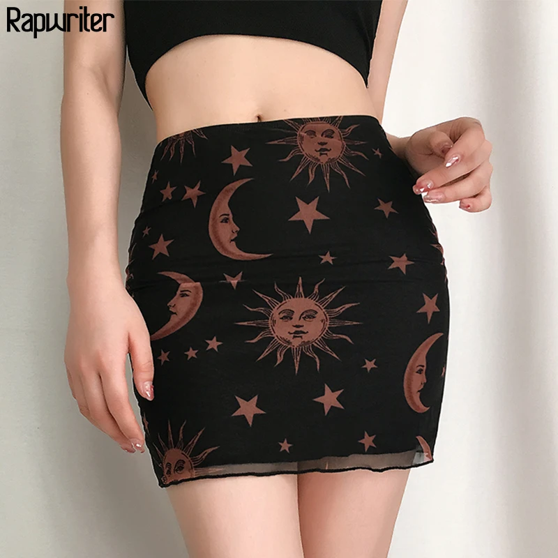 Rapwriter Fashion Harajuku Print Patchwork Mesh Mini Skirt Women 2019 Streetwear Summer Sexy High Waist Pencil Skirts Wrap Skirt
Rapwriter Fashion Harajuku Print Patchwork Mesh Mini Skirt Women 2019 Streetwear Summer Sexy High Waist Pencil Skirts Wrap Skirt