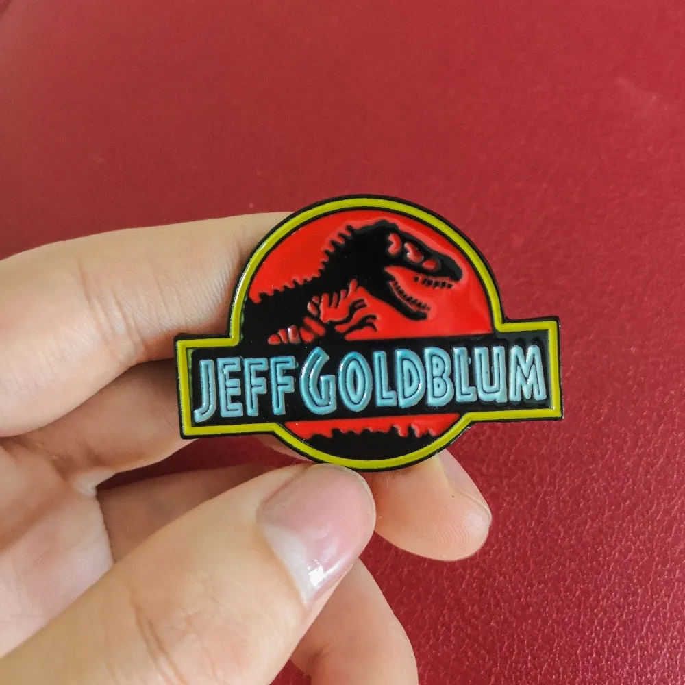 Dinosaur Pin Film Derivative Product Jurassic Park Enamel pins Brooches Badges Brooches for Cool Women Men
Dinosaur Pin Film Derivative Product Jurassic Park Enamel pins Brooches Badges Brooches for Cool Women Men