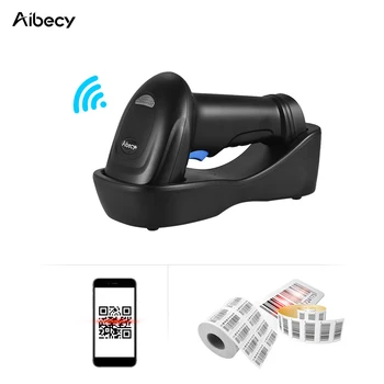 Aibecy Barcode Scanner 433MHz Wireless 1D 2D Auto Image Barcode Scanner Handheld QR Code PDF417 Bar Code Reader 1300t/s
Aibecy Barcode Scanner 433MHz Wireless 1D 2D Auto Image Barcode Scanner Handheld QR Code PDF417 Bar Code Reader 1300t/s