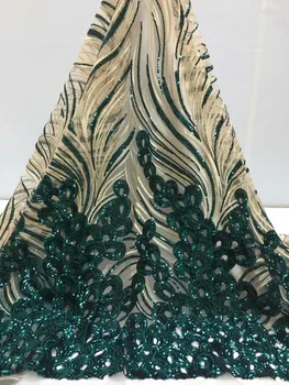 Fashion African Lace Fabric African Gold Line 3D Lace Fabric With Green Sequins For Nigerian Wedding Dress French Lace Fabric
Fashion African Lace Fabric African Gold Line 3D Lace Fabric With Green Sequins For Nigerian Wedding Dress French Lace Fabric