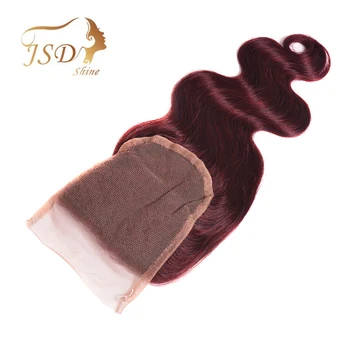 JSDshine Body Wave Human Hair Burgundy Lace Closure 4*4 Closure Non-remy Peruvian Swiss Lace Hair Closure 99j Red Color
JSDshine Body Wave Human Hair Burgundy Lace Closure 4*4 Closure Non-remy Peruvian Swiss Lace Hair Closure 99j Red Color