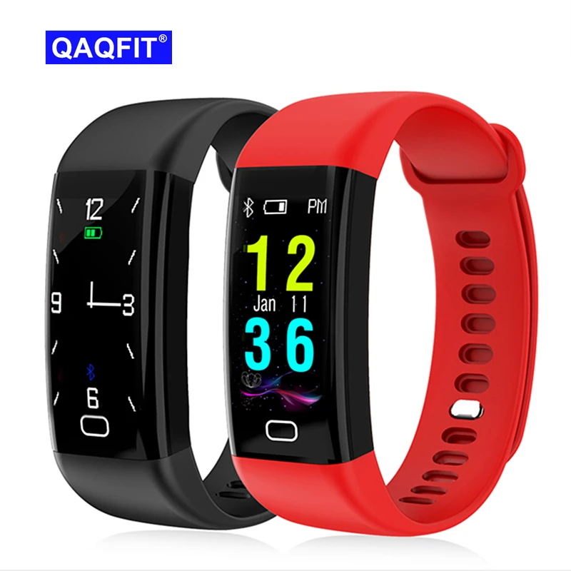 

2018 NEW F07 Bluetooth Smart Band OLED Color screen Bracelet IP68 Waterproof Swim Heart Rate blood pressure monitor display