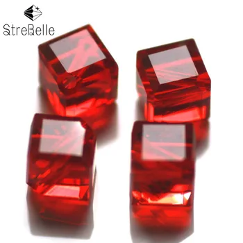 StreBelle 100pcs/lot 5x5mm 6x6mm 7x7mm AAA Crystal Beads Wholesale Jewelry Making Loose Glass Beads DIY Wholeselling 
StreBelle 100pcs/lot 5x5mm 6x6mm 7x7mm AAA Crystal Beads Wholesale Jewelry Making Loose Glass Beads DIY Wholeselling