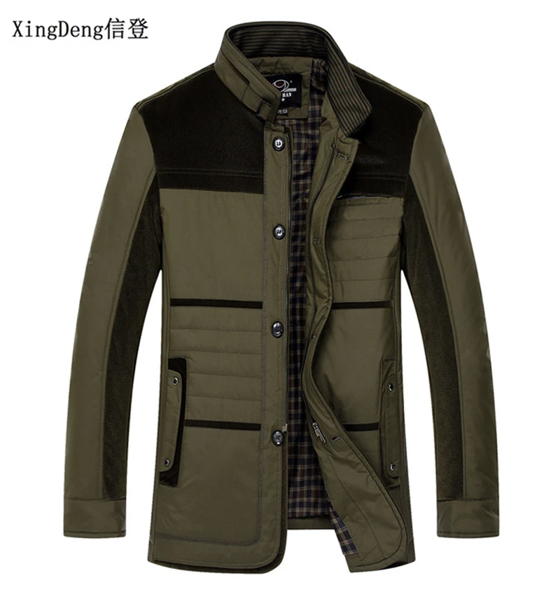 XingDeng fashion Winter Jacket 80s Clothing Warm Causal Jacket Men Parkas Cotton Banded Collar Male top Overcoat
XingDeng fashion Winter Jacket 80s Clothing Warm Causal Jacket Men Parkas Cotton Banded Collar Male top Overcoat
