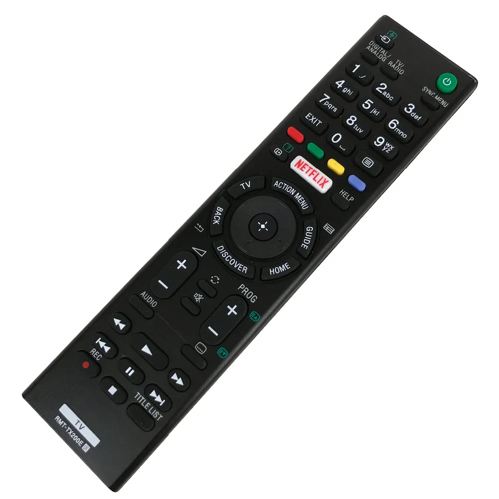NEW RMT-TX200E For SONY TV Remote Control KD-65X7505D KD-49X7005D KD-55X7005D KD-65XD7504 KD-50SD8005 XBR-49X707D Fernbedienung
NEW RMT-TX200E For SONY TV Remote Control KD-65X7505D KD-49X7005D KD-55X7005D KD-65XD7504 KD-50SD8005 XBR-49X707D Fernbedienung