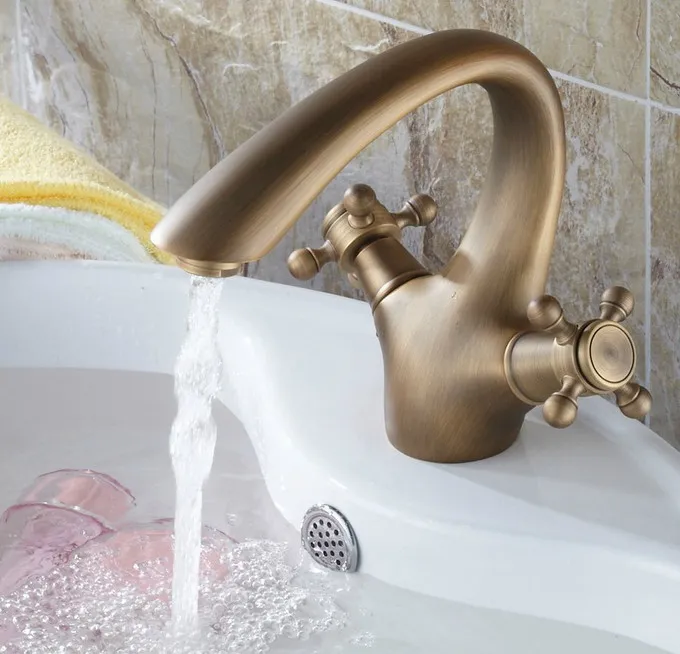 Classic Dual Cross Handles Brass Bathroom Faucet Vessel Sink Basin Mixer Taps anf109
Classic Dual Cross Handles Brass Bathroom Faucet Vessel Sink Basin Mixer Taps anf109
