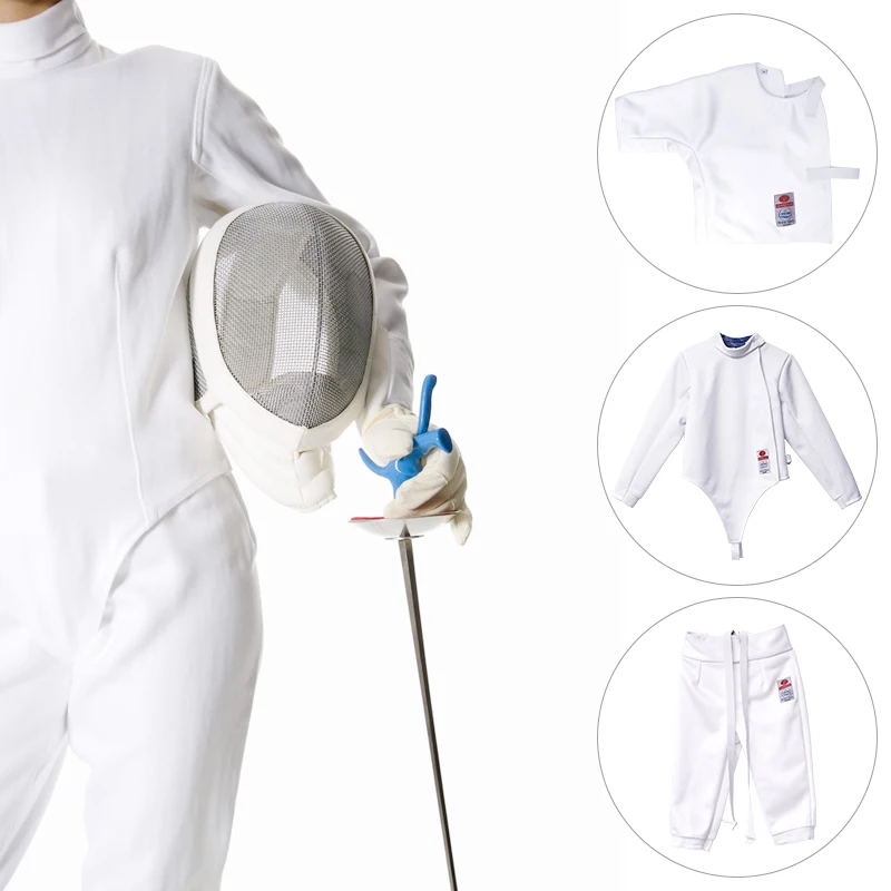 3 sets fencing clothes(jacket, pants and underplsatron), to Indonesia, fencing products and equipments
3 sets fencing clothes(jacket, pants and underplsatron), to Indonesia, fencing products and equipments