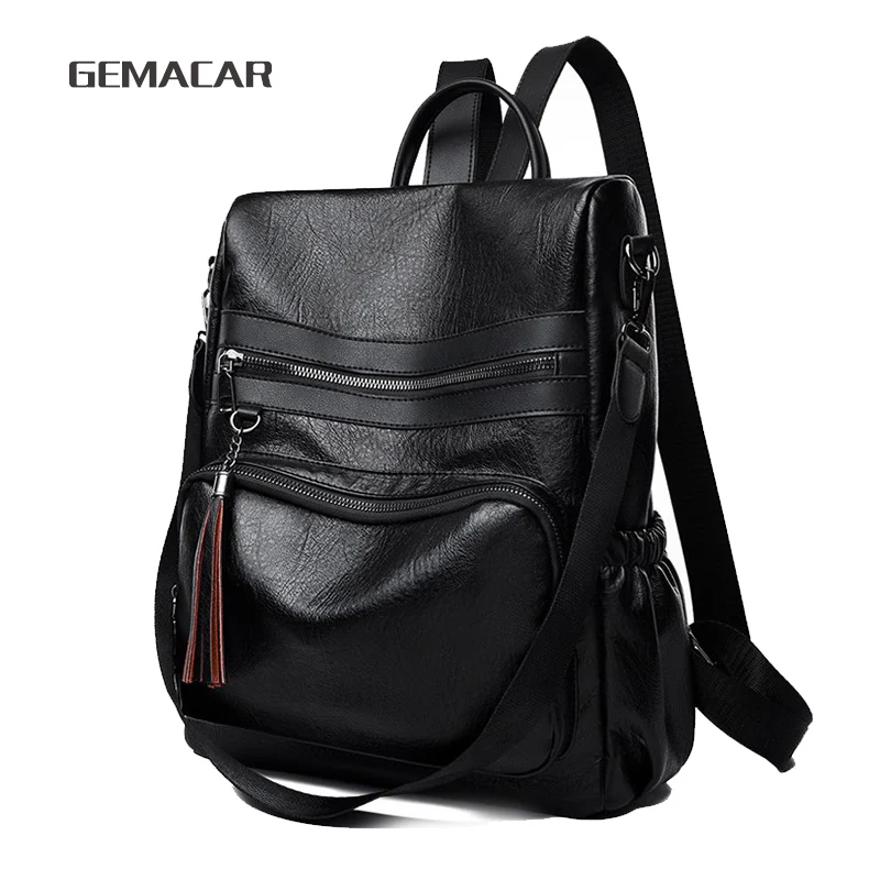 Autumn Winter New Female Backpack Tassel Anti-theft Shoulder Bag Fashion Dating Shopping Lady's Backpack Soft And Light Knapsack
Autumn Winter New Female Backpack Tassel Anti-theft Shoulder Bag Fashion Dating Shopping Lady's Backpack Soft And Light Knapsack