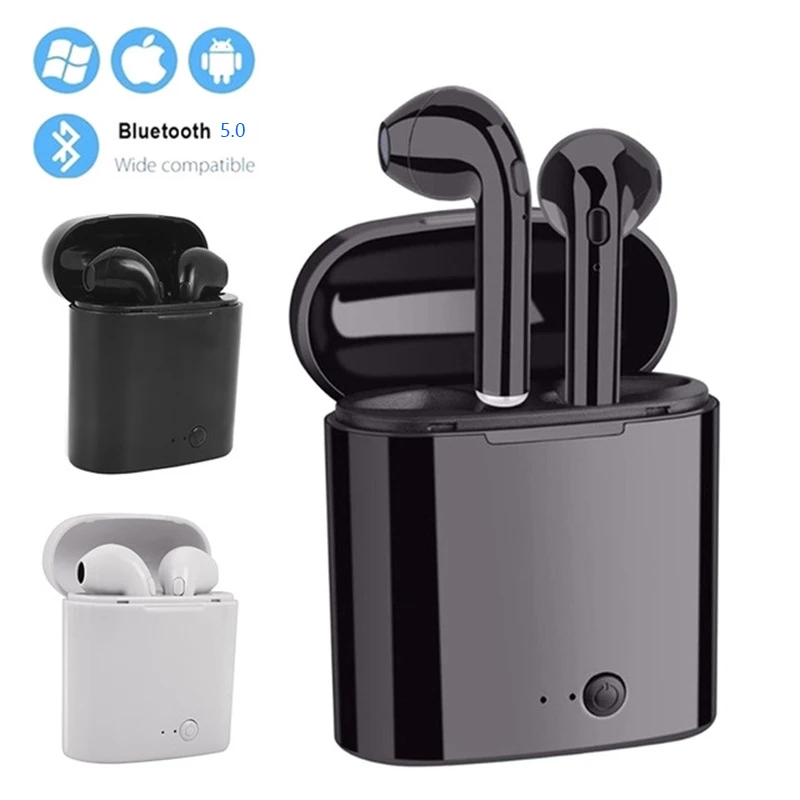 Mini Bluetooth Earphone 5.0 i7s tws sport Handsfree Wireless Headphones with Mic For All Smart Phone Bluetooth Headset Gaming
Mini Bluetooth Earphone 5.0 i7s tws sport Handsfree Wireless Headphones with Mic For All Smart Phone Bluetooth Headset Gaming