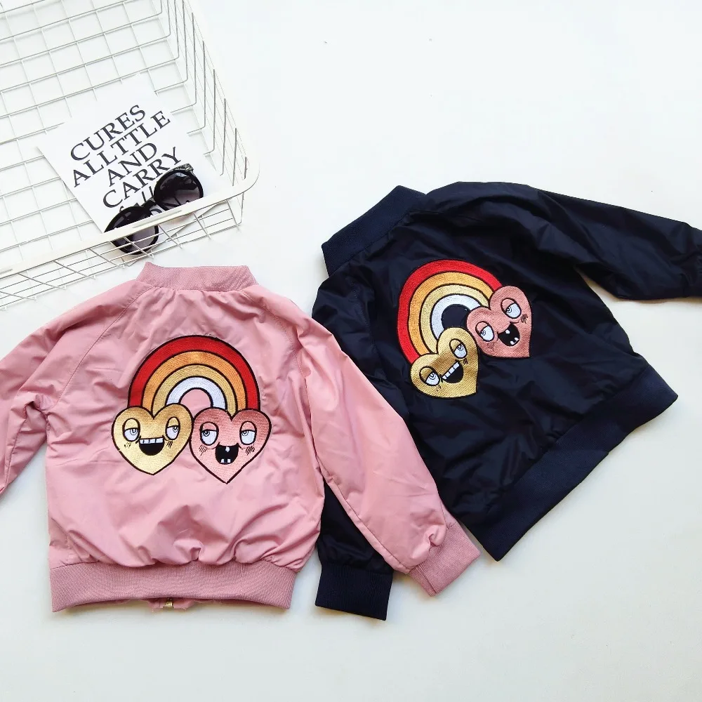 2016 Fashion Rainbow 1-6 Years Kids Baby Coats Autumn Winter jacket For Girls Boys Kids Jacket Coats Children Clothing
2016 Fashion Rainbow 1-6 Years Kids Baby Coats Autumn Winter jacket For Girls Boys Kids Jacket Coats Children Clothing