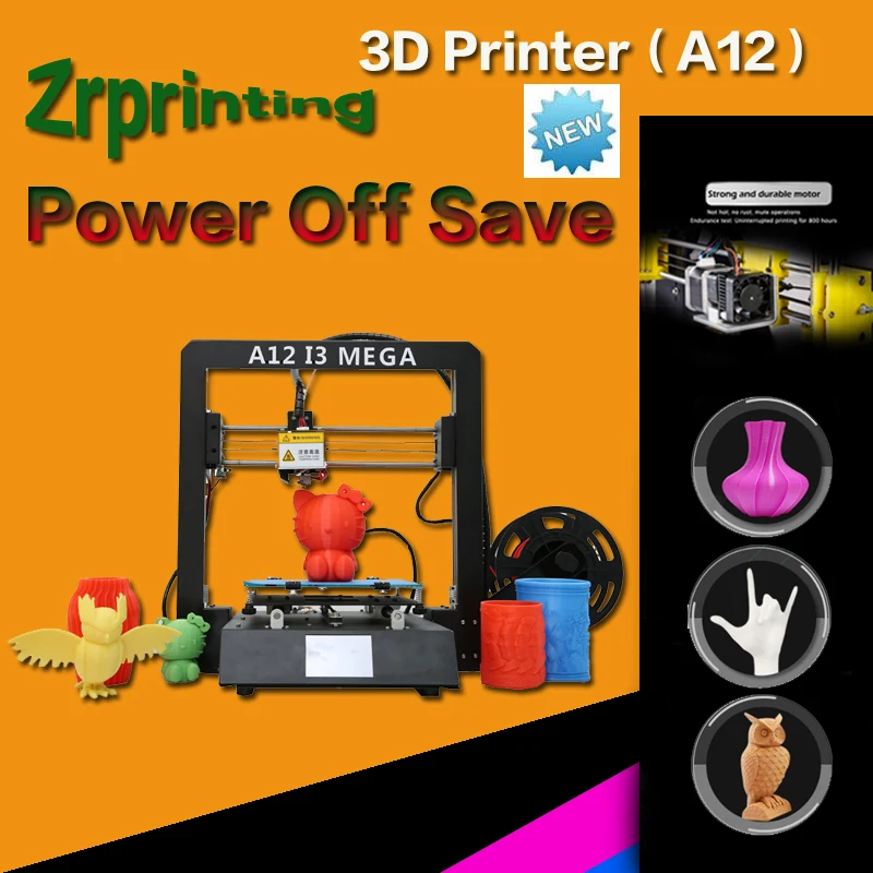 3D Printer A12 Mega Large Plus Size Full Metal TFT Touch Screen 3d Printer High Precision 3D Drucker Impresora Parts
3D Printer A12 Mega Large Plus Size Full Metal TFT Touch Screen 3d Printer High Precision 3D Drucker Impresora Parts