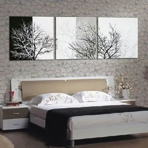 HOT-3p Black White Tree Abstract Hand Painted Wall DECOR Art Oil Painting Canvas
HOT-3p Black White Tree Abstract Hand Painted Wall DECOR Art Oil Painting Canvas