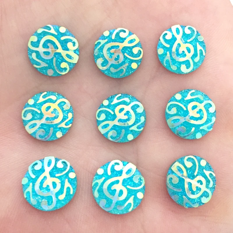 80pcs 12mm 3D Music Musical notes instruments AB Round cabochon demo flat back Making findings-A985
80pcs 12mm 3D Music Musical notes instruments AB Round cabochon demo flat back Making findings-A985