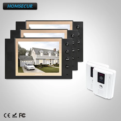 HOMSECUR 8" Video Door Entry Phone Call System+Outdoor Monitoring for House/Flat TC011-W + TM801-B
HOMSECUR 8" Video Door Entry Phone Call System+Outdoor Monitoring for House/Flat TC011-W + TM801-B