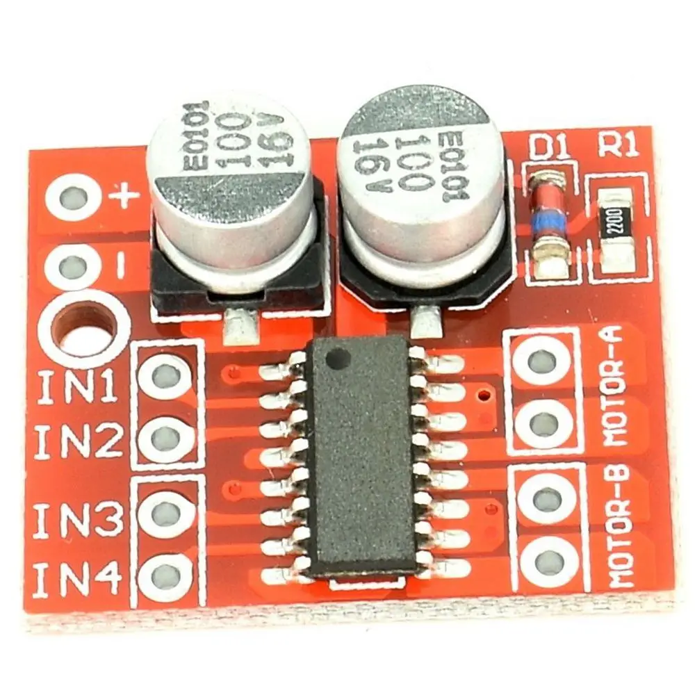 10pcs Mini Dual DC Motor H-Bridge Driver Module Speed Controller 2V-10V with Over Temperature Protection for Smart Toy Cars an
10pcs Mini Dual DC Motor H-Bridge Driver Module Speed Controller 2V-10V with Over Temperature Protection for Smart Toy Cars an