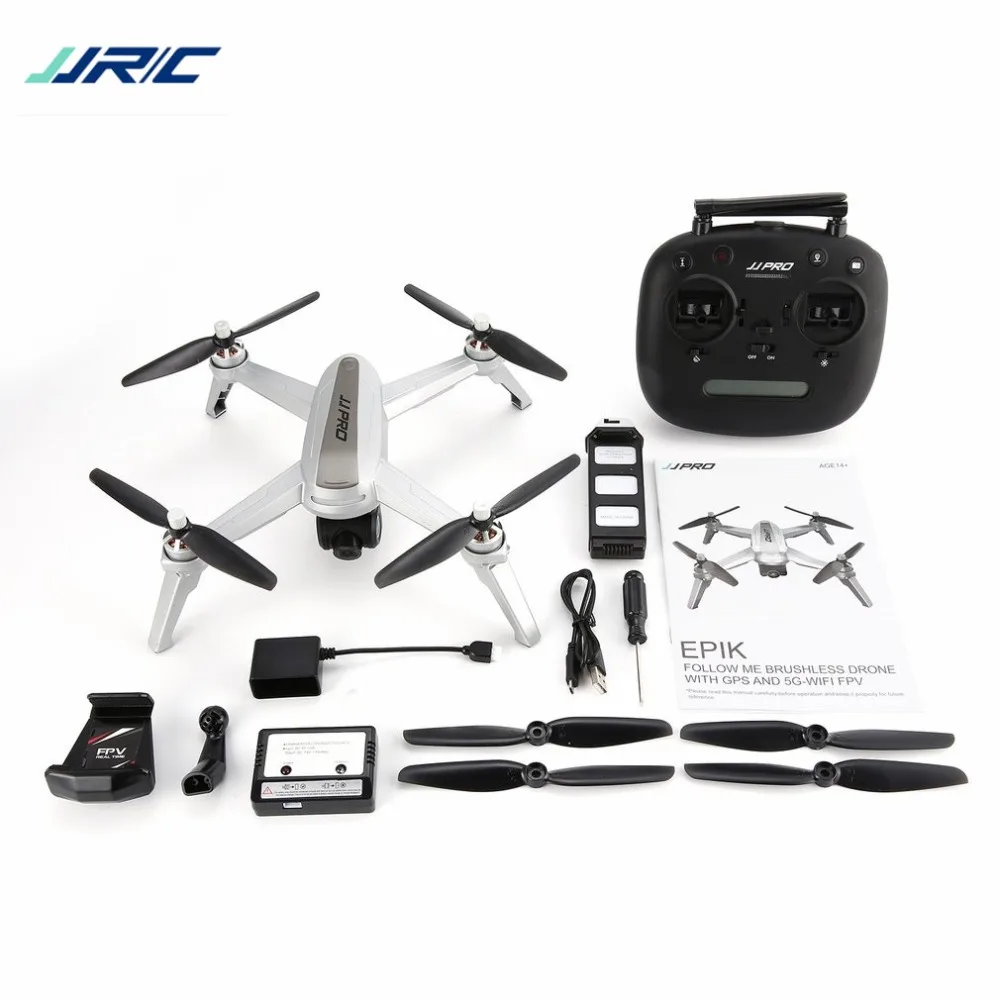 JJPRO X5 2.4G GPS Positioning 1080P HD 5GWIFI Adjustable Camera FPV Drone Brushless RC Drone Quadcopter One Key Return
JJPRO X5 2.4G GPS Positioning 1080P HD 5GWIFI Adjustable Camera FPV Drone Brushless RC Drone Quadcopter One Key Return