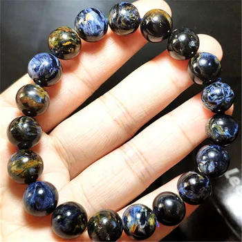 Genuine Natural Blue Pietersite Gemstone Namibia Bracelets Women Men 10.5mm Stretch Crystal Round Bead Bracelet
Genuine Natural Blue Pietersite Gemstone Namibia Bracelets Women Men 10.5mm Stretch Crystal Round Bead Bracelet