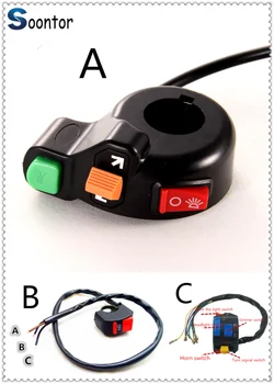 Universal motorcycle switch horn turn signal on/off light 12V motorcycle for Ducati MONSTER M400 M600 M620 M750 M750IE M900
Universal motorcycle switch horn turn signal on/off light 12V motorcycle for Ducati MONSTER M400 M600 M620 M750 M750IE M900