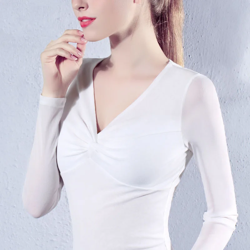 Women Spring Summer Style Lace Decor Blouses Shirts Lady Slim Sexy V-Neck Solid Color Blusas Tops Shirts DD2106
Women Spring Summer Style Lace Decor Blouses Shirts Lady Slim Sexy V-Neck Solid Color Blusas Tops Shirts DD2106