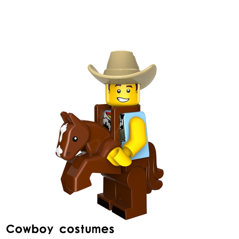Building Blocks Cowboy Firework Unicorn Spider Boy Clown Cat Cactus Elephant girl technic Models Bricks Toys
Building Blocks Cowboy Firework Unicorn Spider Boy Clown Cat Cactus Elephant girl technic Models Bricks Toys