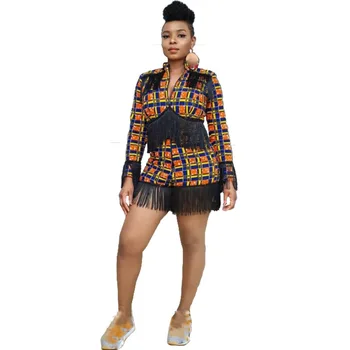 Fashion 2019 Autumn Women Sexy Zipper Bodycon Playsuit Casual Long Sleeve Plaid Jumpsuit Ladies Tassel Club Overalls
Fashion 2019 Autumn Women Sexy Zipper Bodycon Playsuit Casual Long Sleeve Plaid Jumpsuit Ladies Tassel Club Overalls