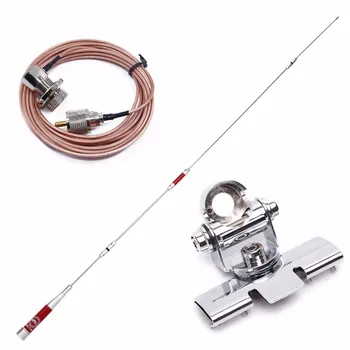 Harvest HAR-7700 VHF/UHF 145/435MHz 150W 4.3/6.8dBi Red High Gain Antenna with Clip Mount Cable for Yaesu TYT QYT Mobile Radio
Harvest HAR-7700 VHF/UHF 145/435MHz 150W 4.3/6.8dBi Red High Gain Antenna with Clip Mount Cable for Yaesu TYT QYT Mobile Radio