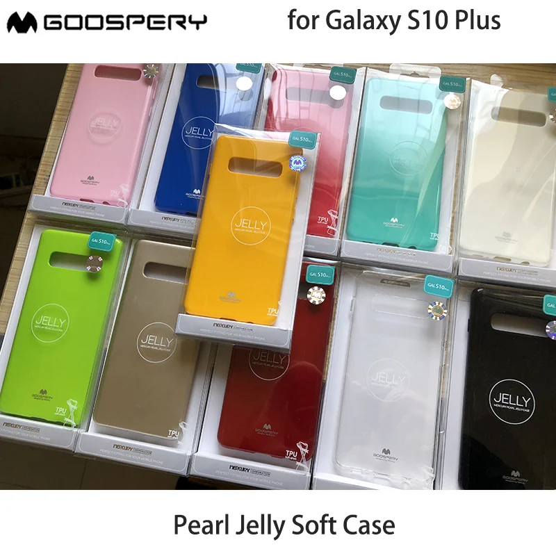 Original Mercury Goospery Pear Color Soft Jelly Protective Slim Case for Samsung Galaxy S10 Plus
Original Mercury Goospery Pear Color Soft Jelly Protective Slim Case for Samsung Galaxy S10 Plus