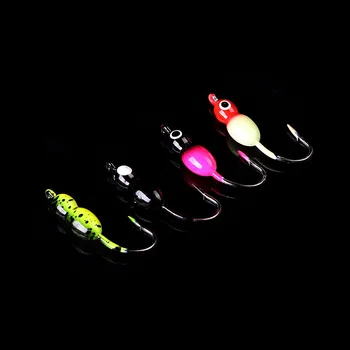 WALK FISH 4PCS/Lot Gourd Shaped Mini Lead Fish Jigging Hooks Lure 2.5cm 2.2g Winter Ice Fishing Lure Metal Lead Head Hook
WALK FISH 4PCS/Lot Gourd Shaped Mini Lead Fish Jigging Hooks Lure 2.5cm 2.2g Winter Ice Fishing Lure Metal Lead Head Hook
