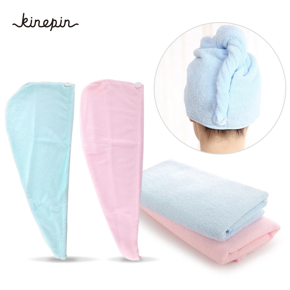 High-quality Lady Turban microfiber fabric thickening dry hair hat super absorbent quick-drying Shower cap Bath towel | Красота и
