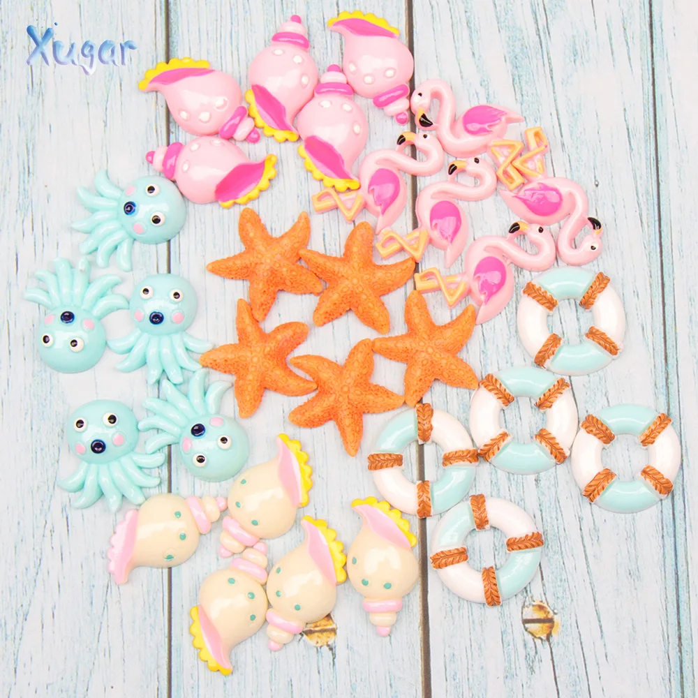 10pcs/bag Glitter Colorful Shells Accessories Resin Flatback Resin Cabochon for Craft DIY HairBow Ornament Scrapbooking Supplies
10pcs/bag Glitter Colorful Shells Accessories Resin Flatback Resin Cabochon for Craft DIY HairBow Ornament Scrapbooking Supplies