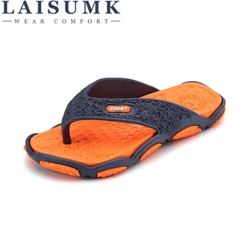 LAISUMK Mens Flip Flops Summer Men's New Style Rubber Soft Shoes Outdoor Beach Men's Slippers Massage Men Footwear 2019
LAISUMK Mens Flip Flops Summer Men's New Style Rubber Soft Shoes Outdoor Beach Men's Slippers Massage Men Footwear 2019