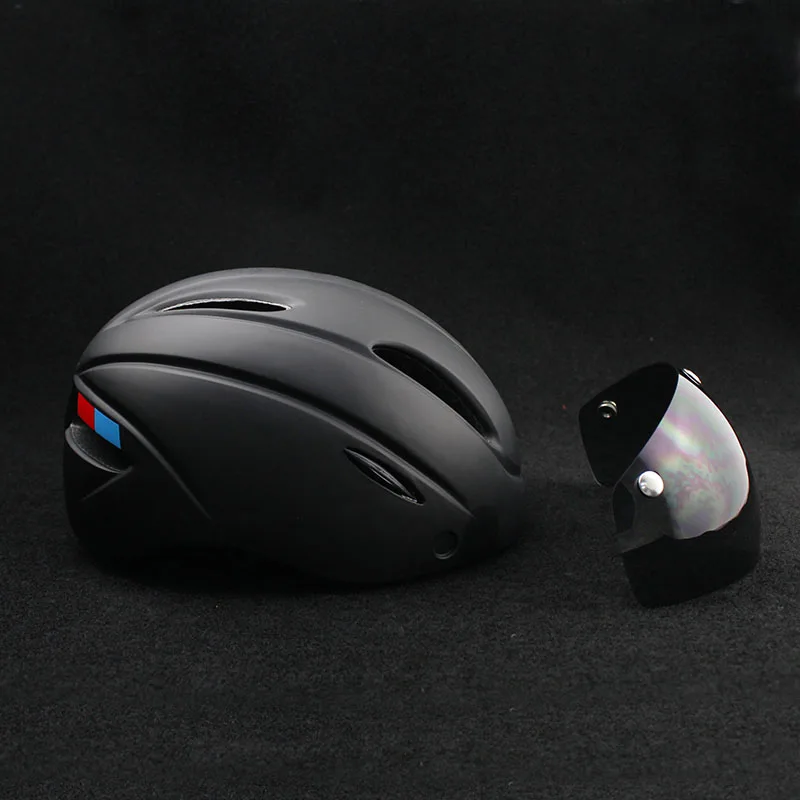 Windproof Lenses Bicycle Helmet EPS MTB Bike Integrally-molded Cycling Helmet Women Men Outdoor Sport Riding Bike Safty Helmet
Windproof Lenses Bicycle Helmet EPS MTB Bike Integrally-molded Cycling Helmet Women Men Outdoor Sport Riding Bike Safty Helmet