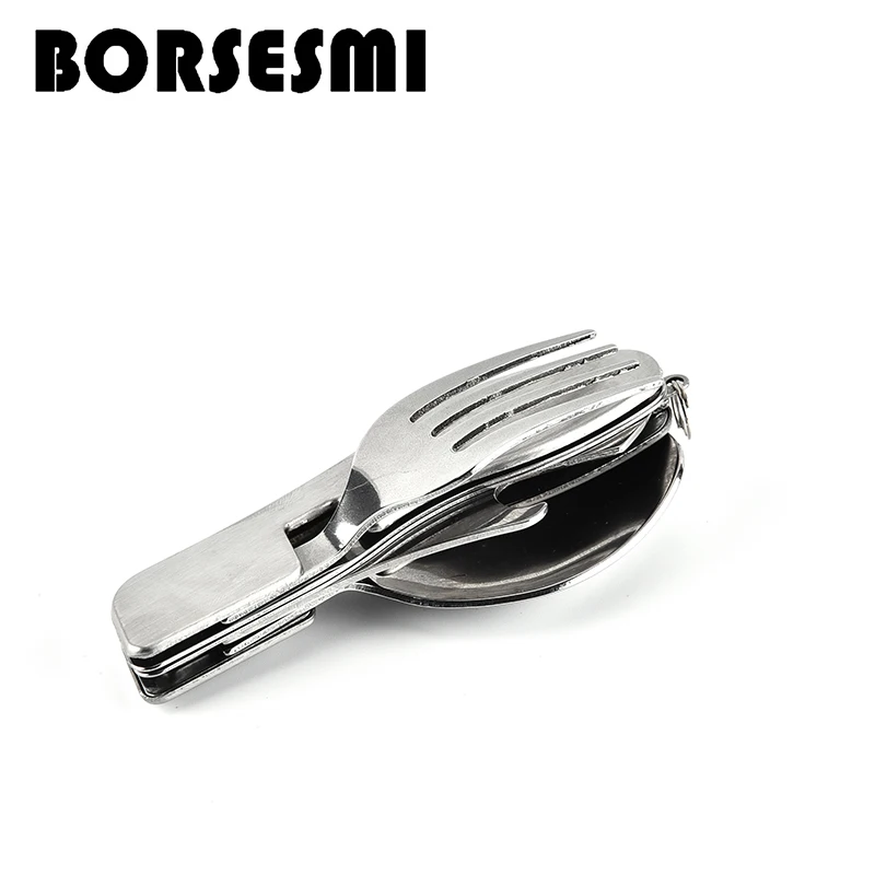 Hight quality stainless steel pocket knife spoon fork multifunction cutlery set 4 in 1 folding tableware picnic dinnerware
Hight quality stainless steel pocket knife spoon fork multifunction cutlery set 4 in 1 folding tableware picnic dinnerware