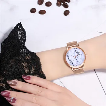 FUNIQUE Stainless Steel Black Quartz Wrist Watch Women Clock Ladies Dress Fashion Marble Bracelet Women's Watches Minimalism
FUNIQUE Stainless Steel Black Quartz Wrist Watch Women Clock Ladies Dress Fashion Marble Bracelet Women's Watches Minimalism