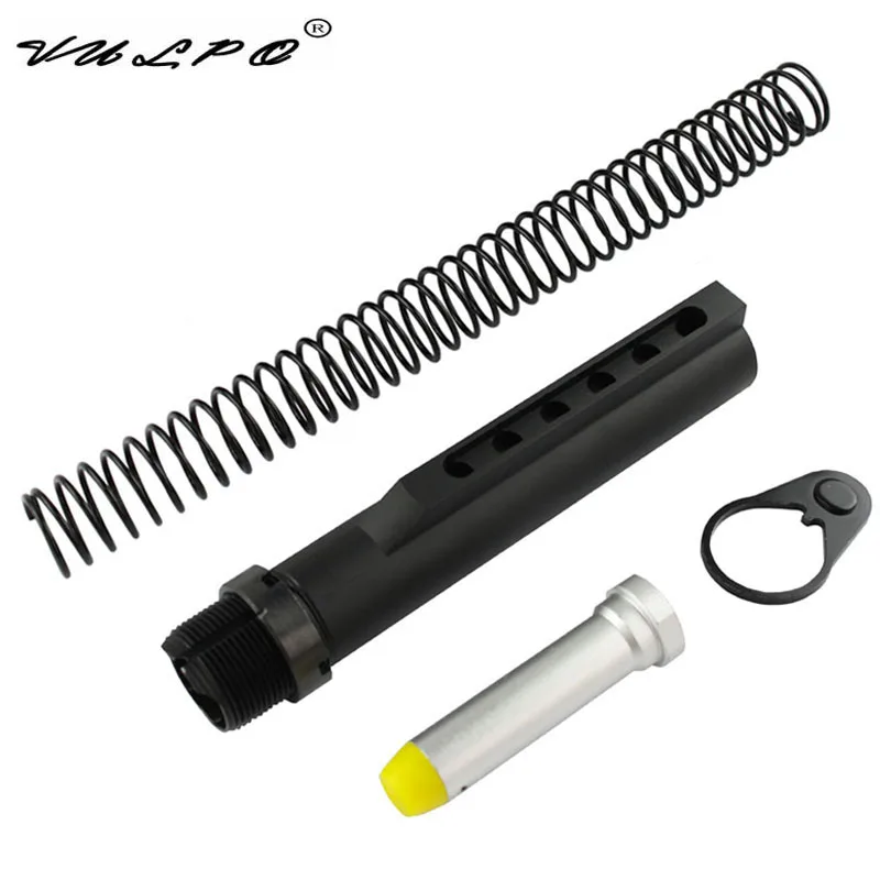 VULPO Tactical 6 Position Stock Pipe Buffer Spring set for WA M4 M16 Series Airsoft GBB Hunting Accessories
VULPO Tactical 6 Position Stock Pipe Buffer Spring set for WA M4 M16 Series Airsoft GBB Hunting Accessories
