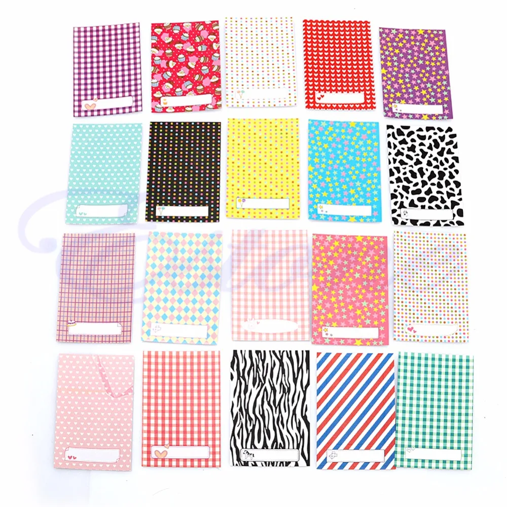 20 Pcs Polaroid Camera Film Skin Masking Photo Sticker FujiFilm Instax Mini Decor for Home decoration