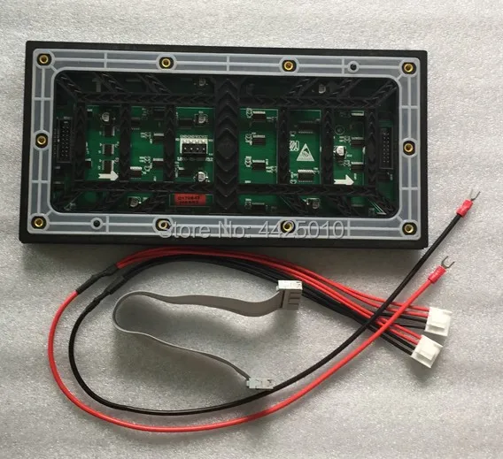 P4 outdoor LED Display module HUB75 interface ASLLED P4 SMD 256*128mm IP65 Containing wire
P4 outdoor LED Display module HUB75 interface ASLLED P4 SMD 256*128mm IP65 Containing wire